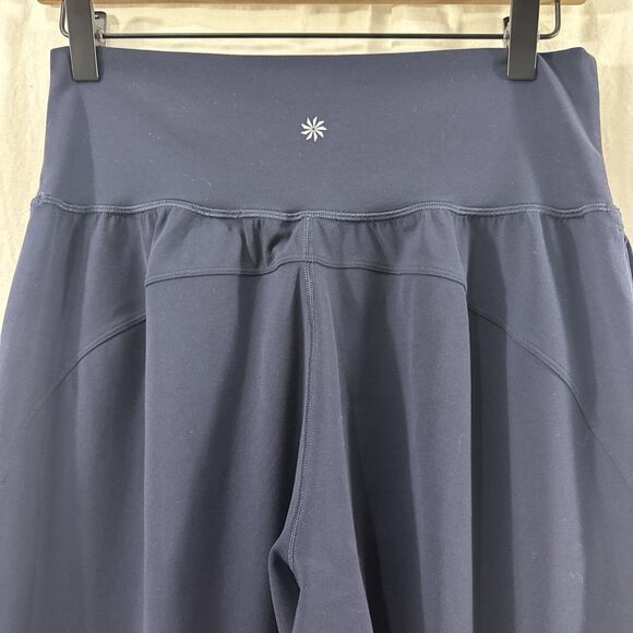 Athleta Salutation Navy Blue High Rise Jogger Pants Athleisure Gym Womens MP - Picture 8 of 11